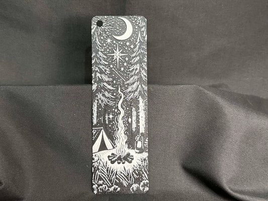 Camping Scene Bookmark