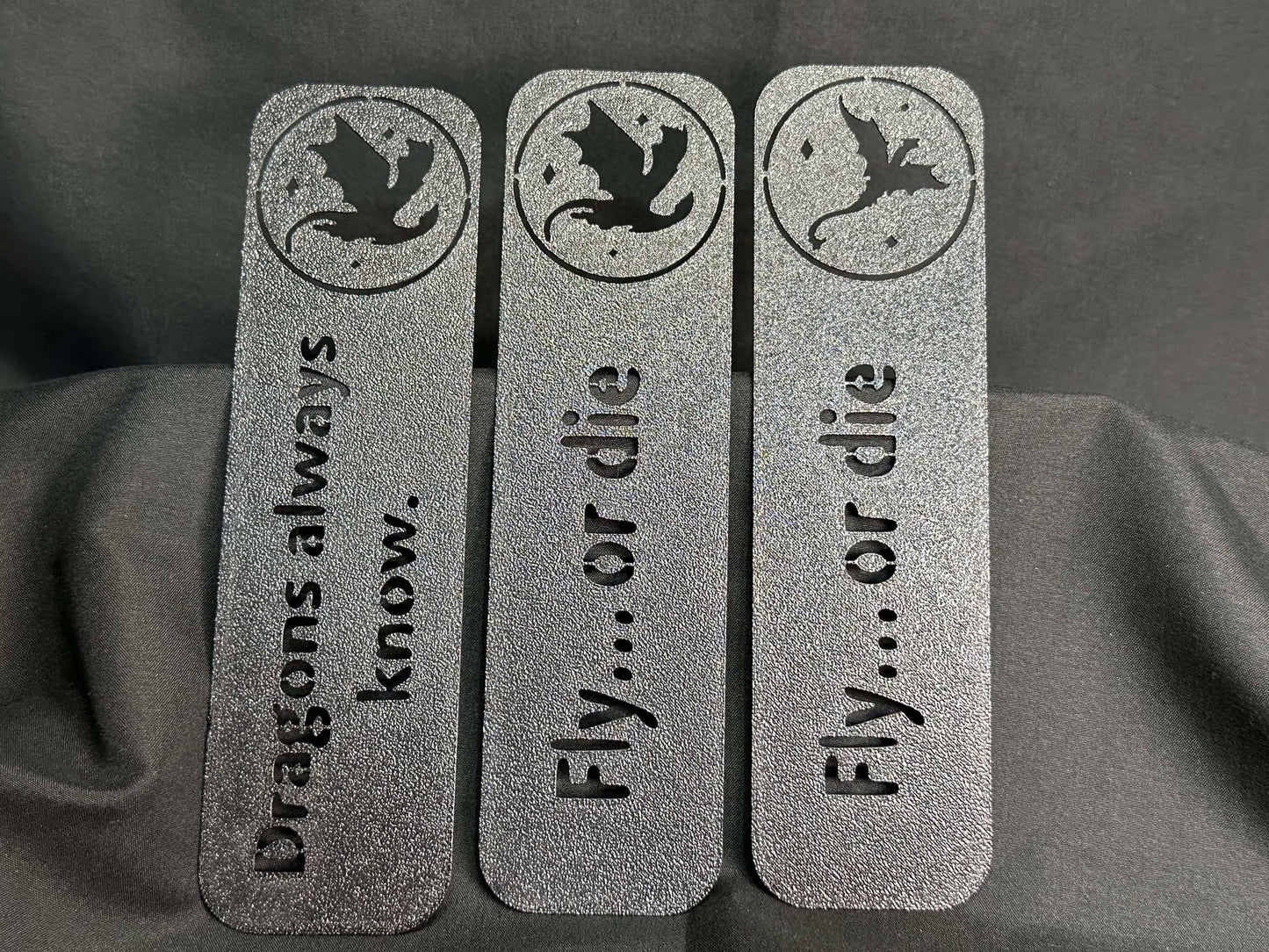 Dragon quote Bookmark Set